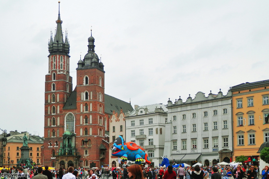 Главная рыночная площадь Кракова