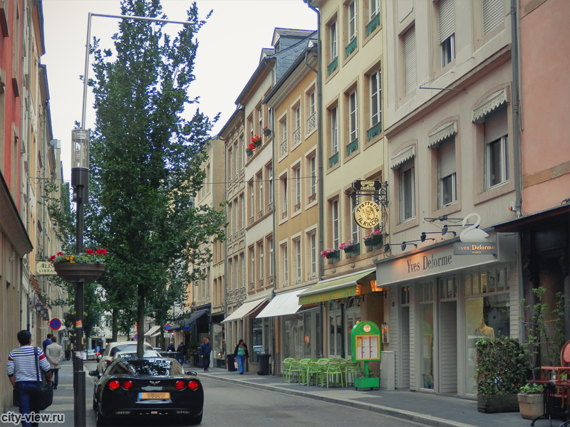 Люксембург, улица Beaumont