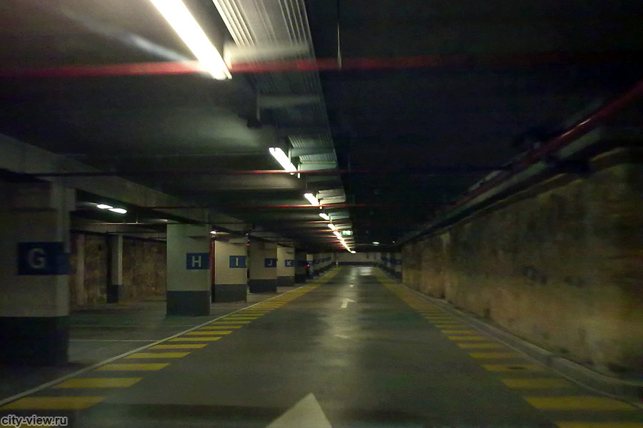 Люксембург, подземная парковка