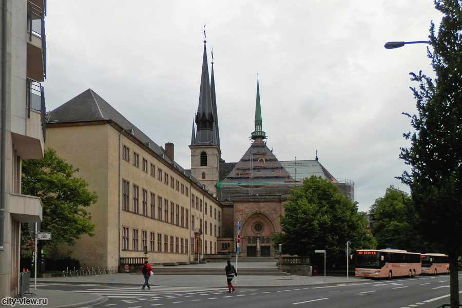 Кафедральный собор Notre Dame в Люксембурге