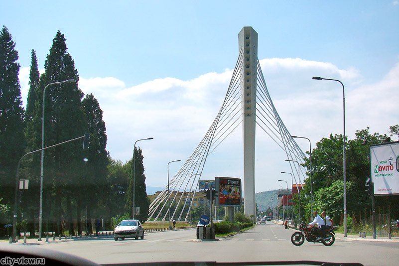 Подгорица. Мост Миллениум
