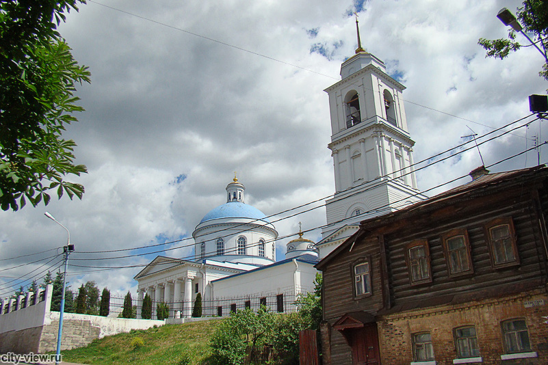 Улица Советская и церковь Святителя Николая